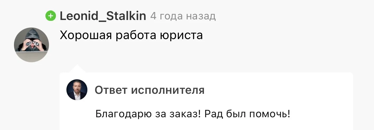 Отзыв на Kwork 33